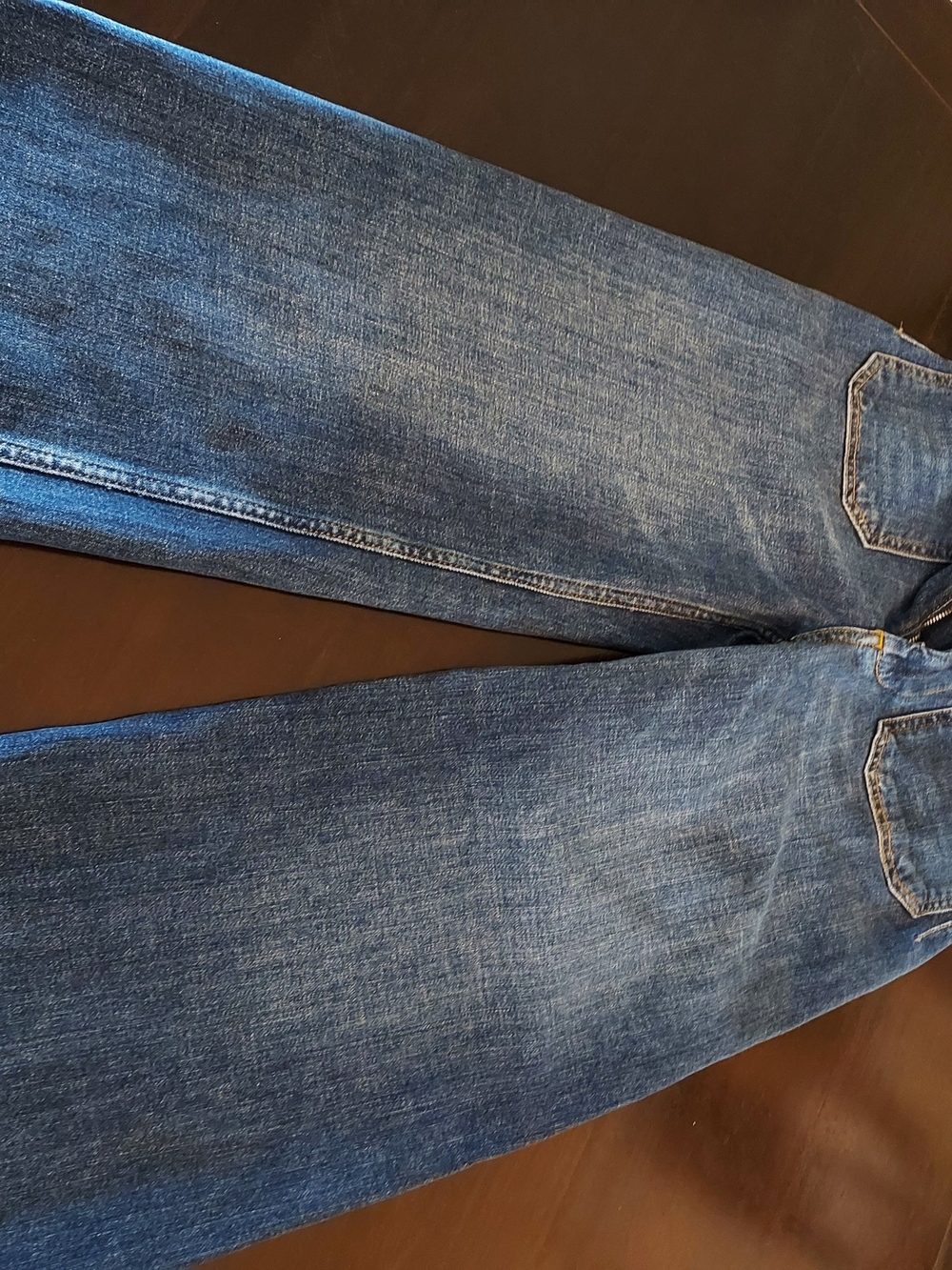 Maeve by Anthropology Medium Wash Colette Wide-leg Crop Jeans. SZ. 24 - Picture 2 of 14